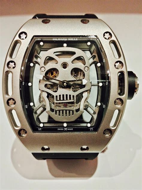 richard mille orologio teschio|orologia richard mille.